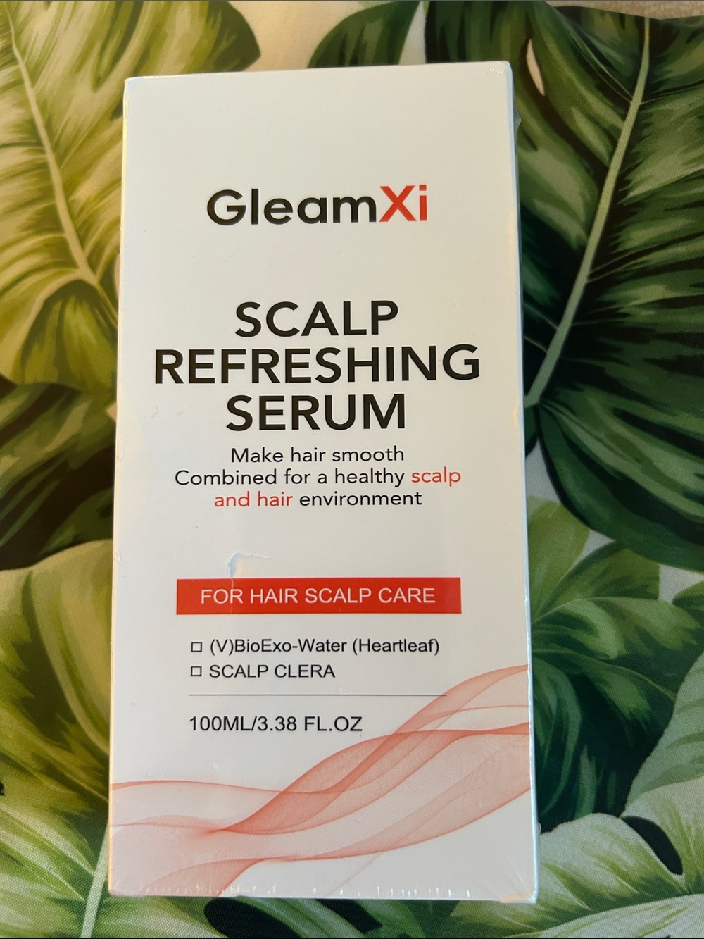 Scalp Refreshing Serum - White/Coral
